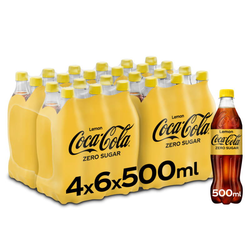 Coca-Cola Zéro Lemon (24 x 50cl PET)