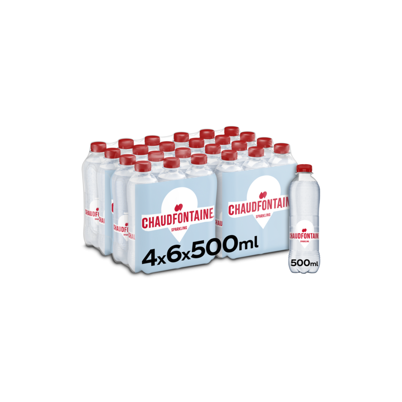 Chaudfontaine Cristal bruisend (24 x 50cl PET)