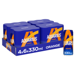 Aquarius Orange (24 x 33cl canettes)