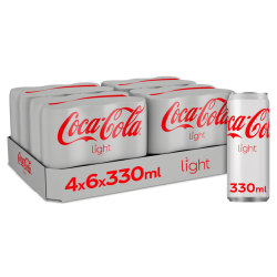 Coca-Cola Light (24 x 33cl Canettes)