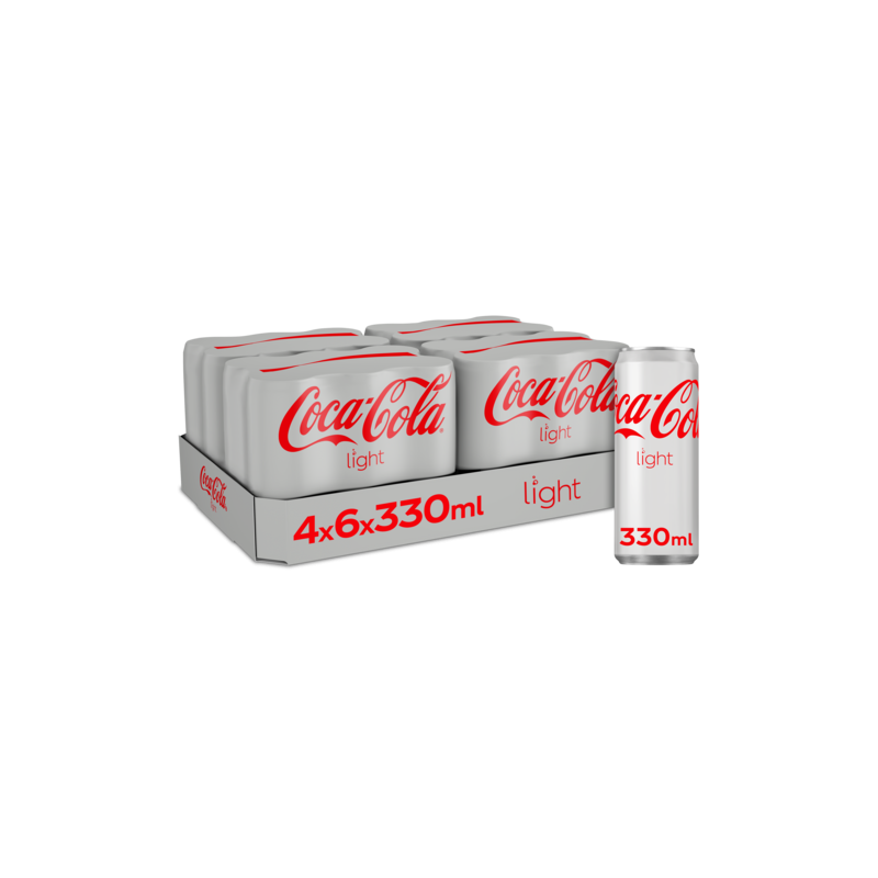 Coca-Cola Light (24 x 33cl Canettes)