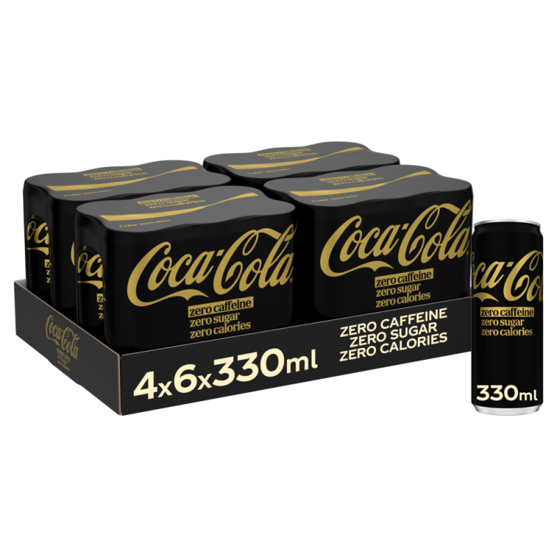 Coca-Cola Zéro Free Caféine (24 x 33cl blik)