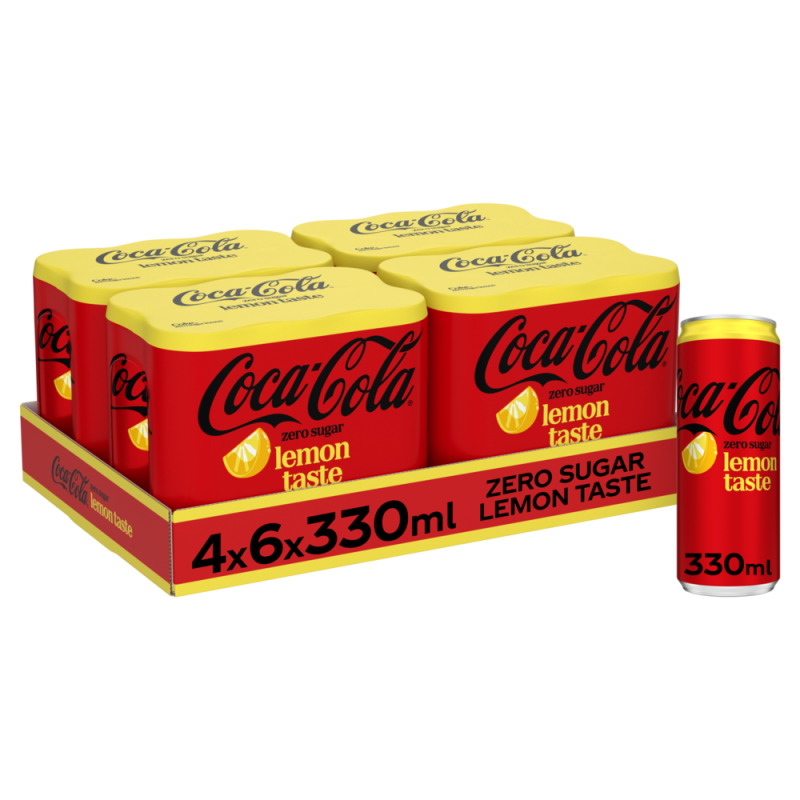 Coca-Cola Zéro Lemon (24 x 33cl blik)