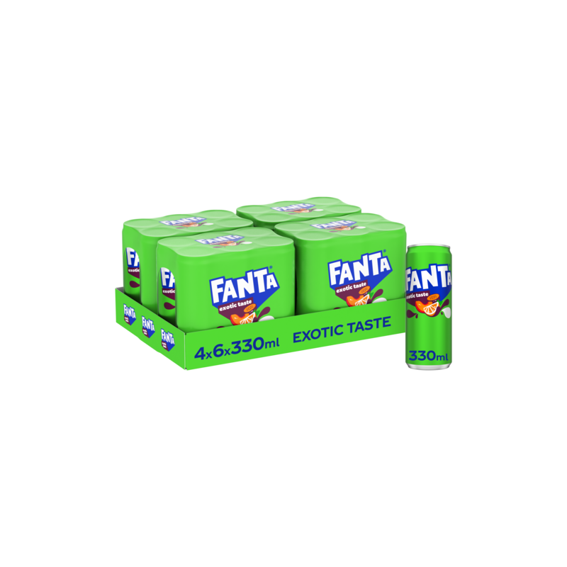 Fanta Exotic (24 x 33cl blik)