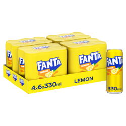 Fanta Lemon (24 x 33cl blik)