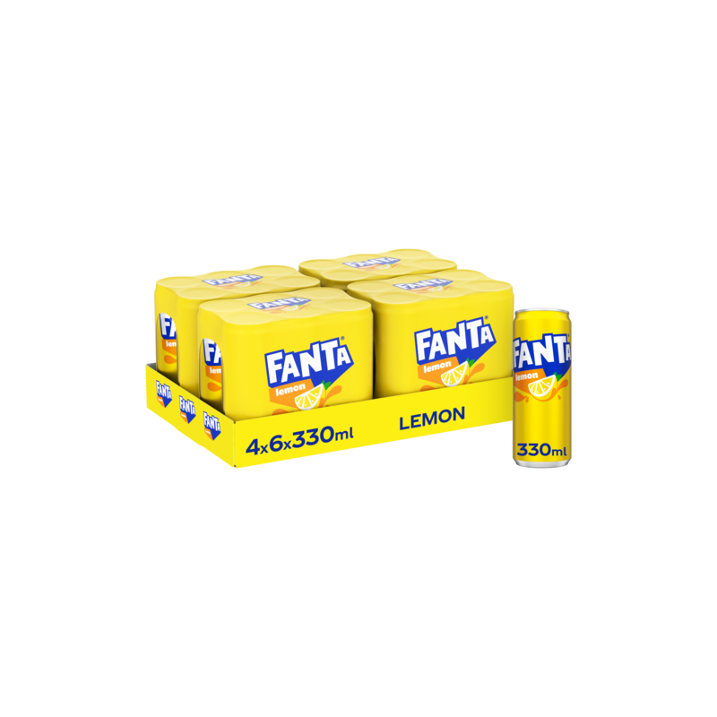 Fanta Lemon (24 x 33cl blik)