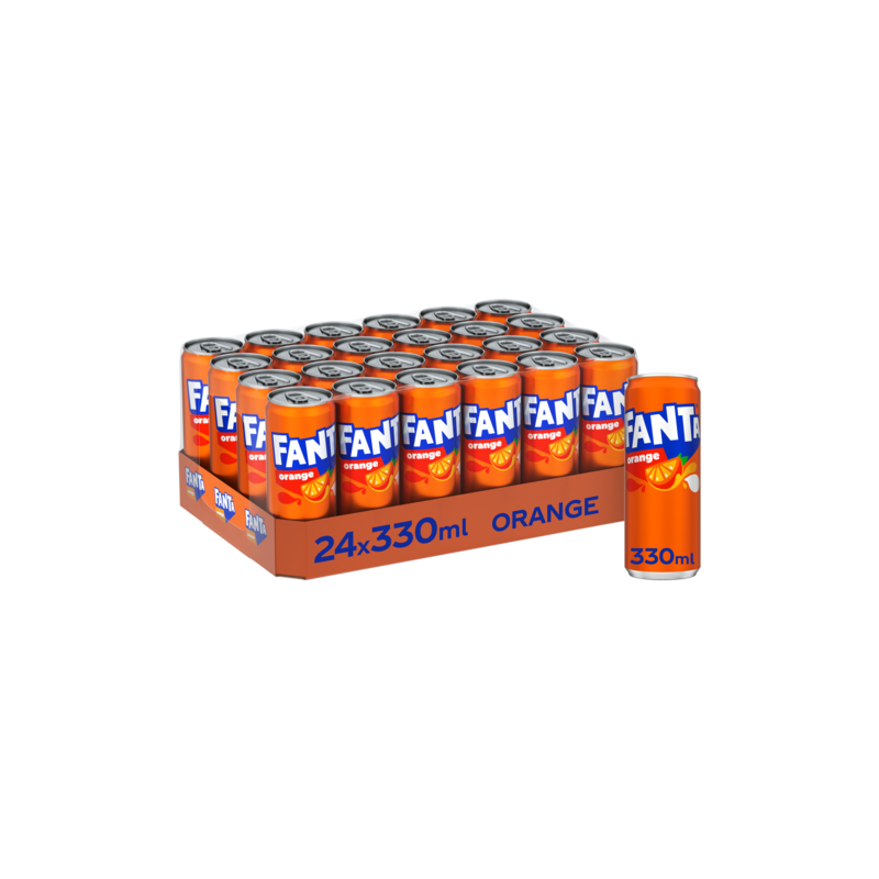 Fanta Orange (24 x 33cl blik)