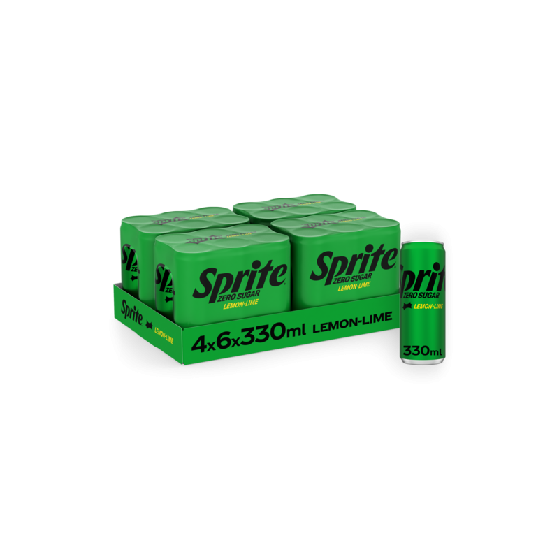 Sprite Zéro (24 x 33cl Canettes)