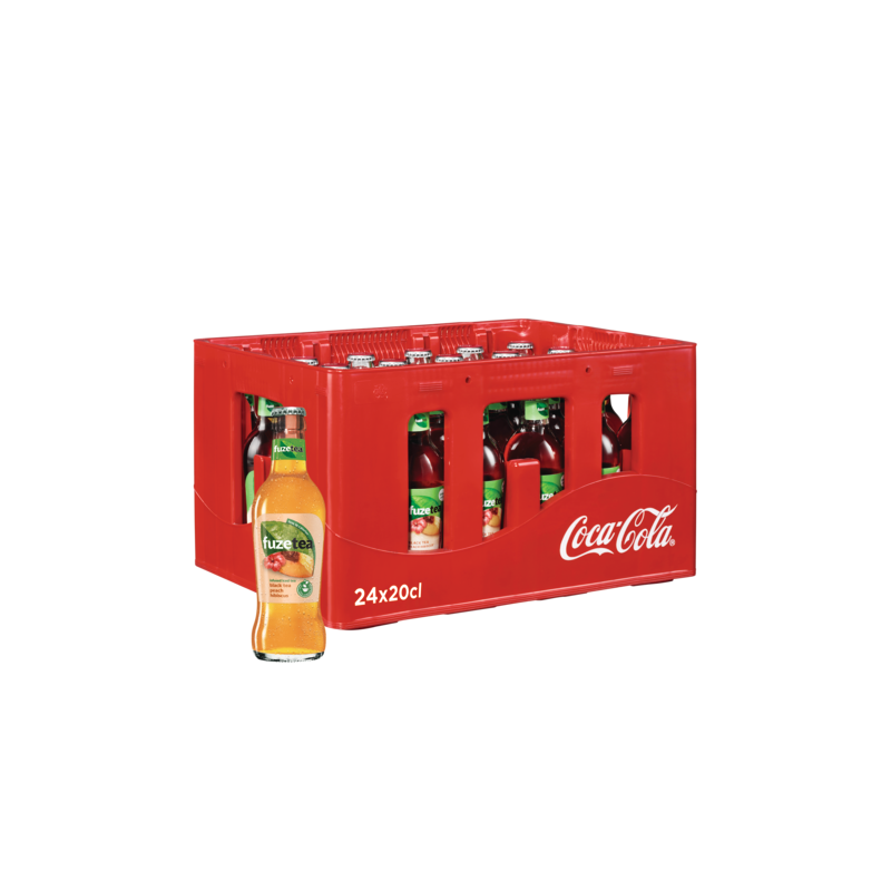 Fuze Tea Peach Hibiscus (Casier de 24 x 20cl)
