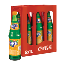 Fanta Orange (Bak 6 x 1L)