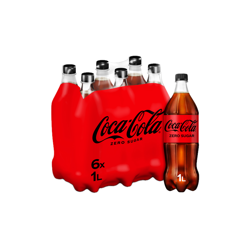 Coca-Cola Zéro (6 x 1L PET)