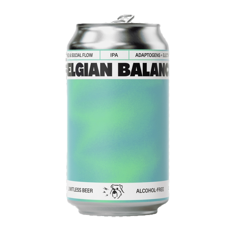 Belgian Balance IPA - 0,4% (24 x 33cl Canettes)