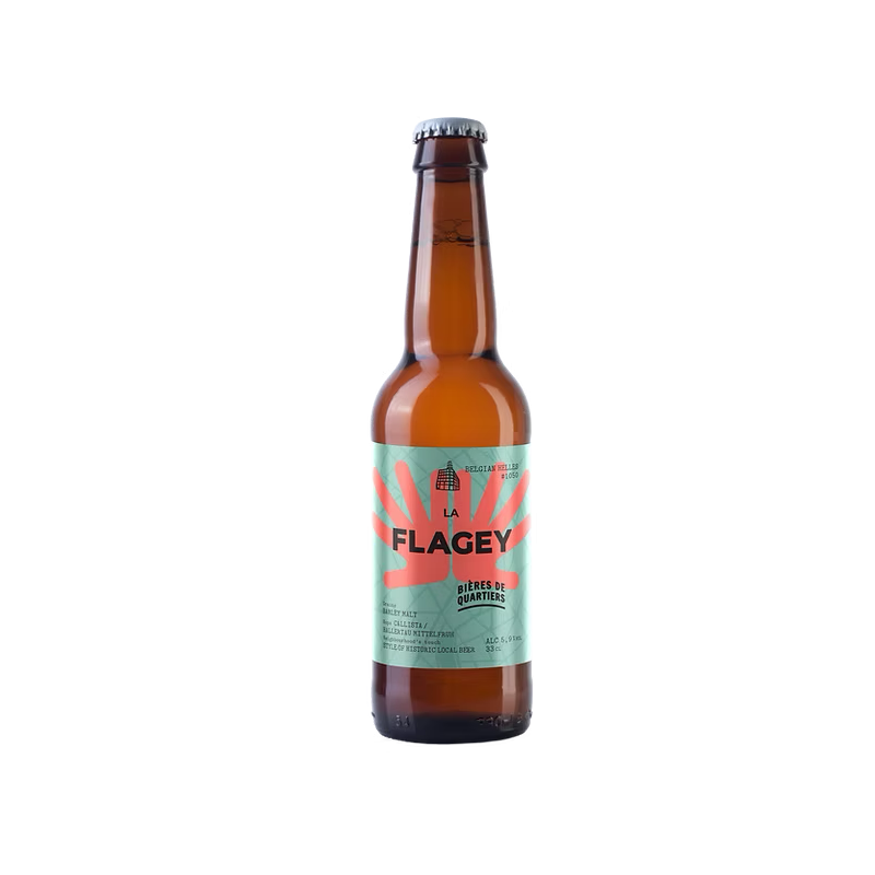 La Flagey 5.9% - Bières de quartier (24 x 33cl OW)
