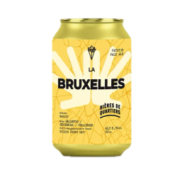 La Bruxsel 6.3% - Bières de quartier (24 x 33cl canettes)