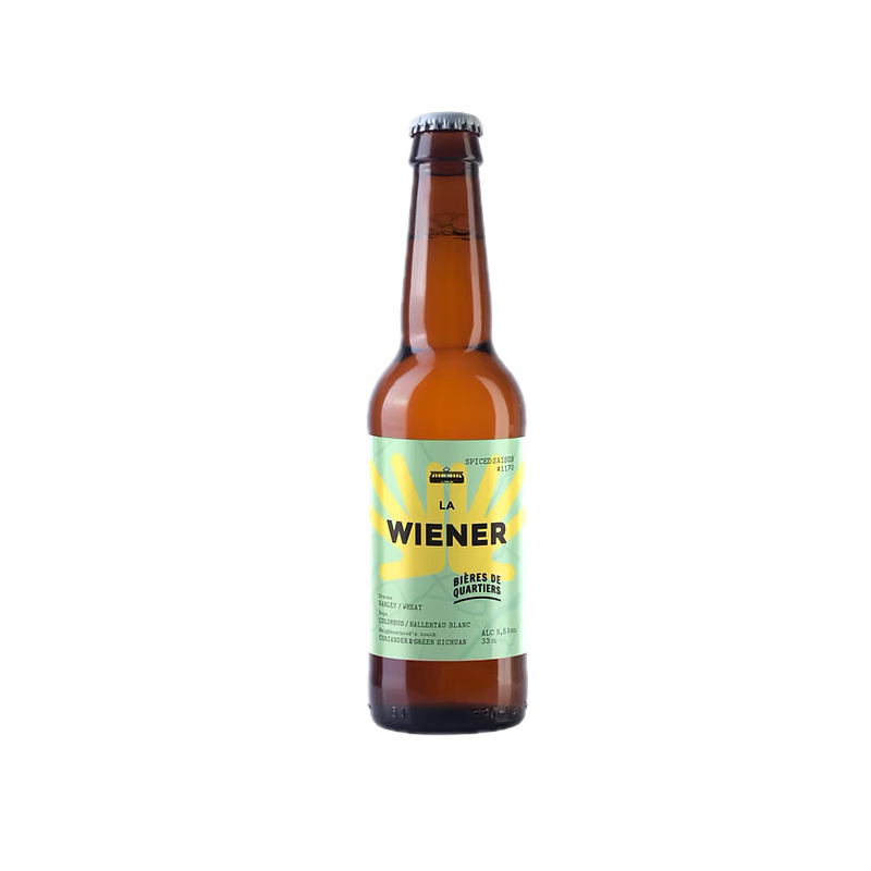 La Wiener 5.5% - Bières de quartier (24 x 33cl OW)