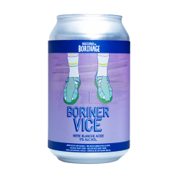Boriner Vice 5.2% - Borinage (24 x 33cl canettes)