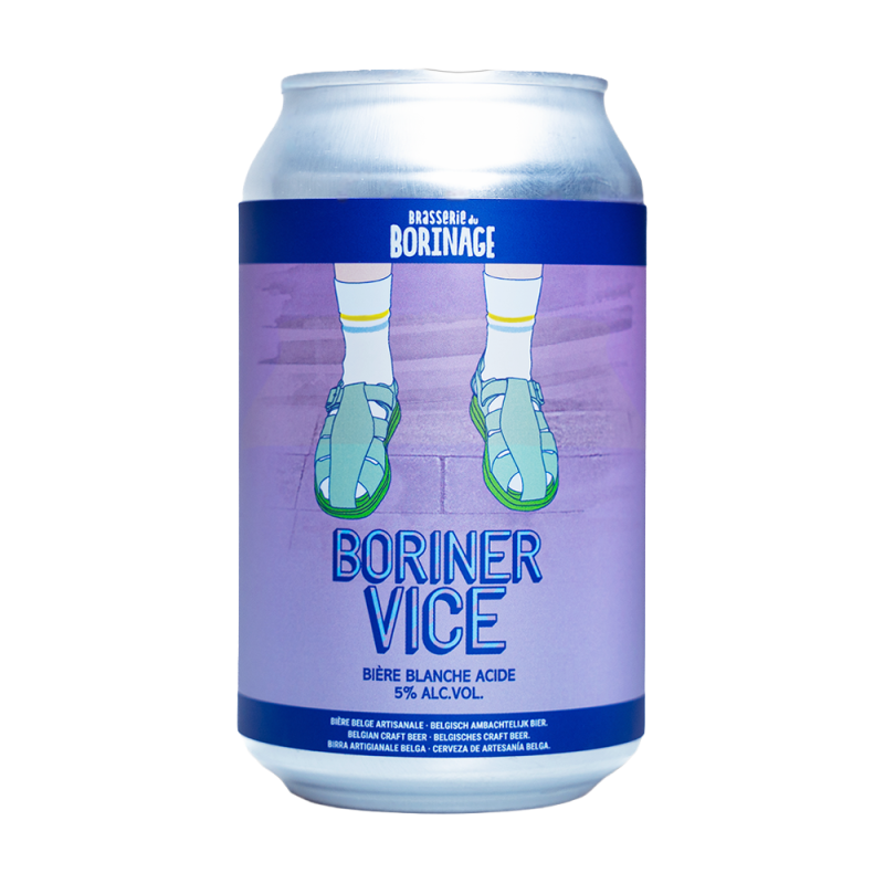 Boriner Vice 5.2% - Borinage (24 x 33cl canettes)