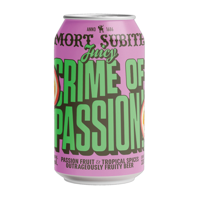 Mort Subite Juicy Crime of Passion - 7,2% (24 x 33cl Canettes)