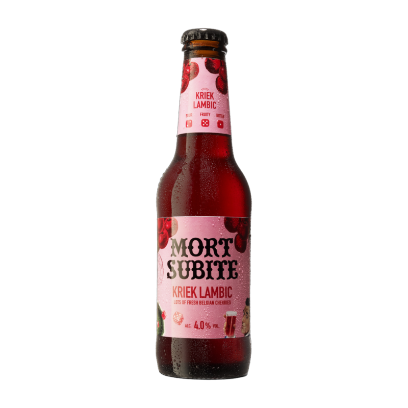 Mort Subite Kriek Lambic 4,5% (Casier de 24 x 25cl)