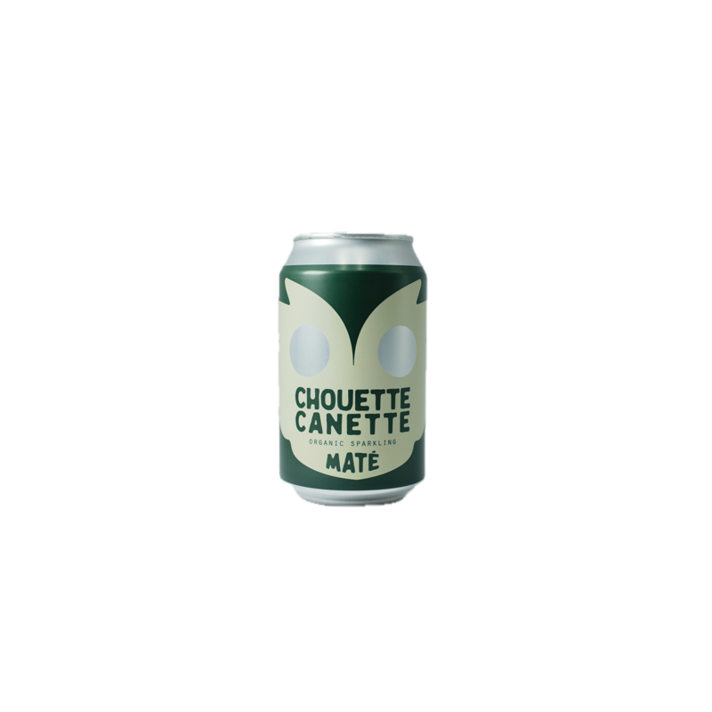 Chouette Canette - Sparkling Maté BIO - (12 x 33cl blik)