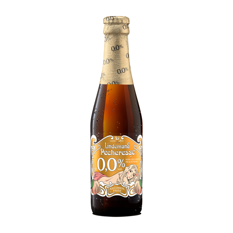 Pecheresse Lindemans 0.0% (Casier de 24 x 25cl)