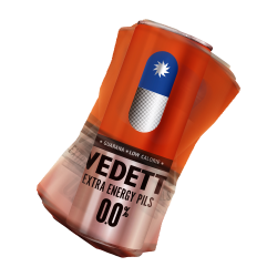 Vedett Extra Energy 0,0% (24 x 33cl Canettes)