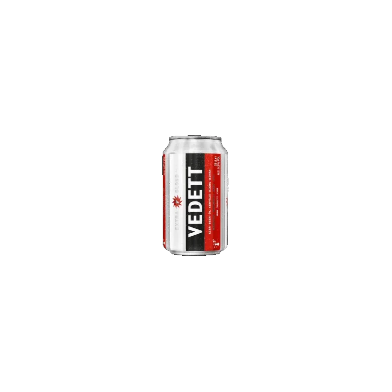 Vedett 5,2% (24 x 33cl canettes)