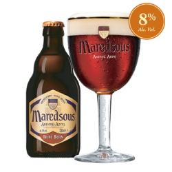 Maredsous 8° Brune (Casier de 24 x 33cl)