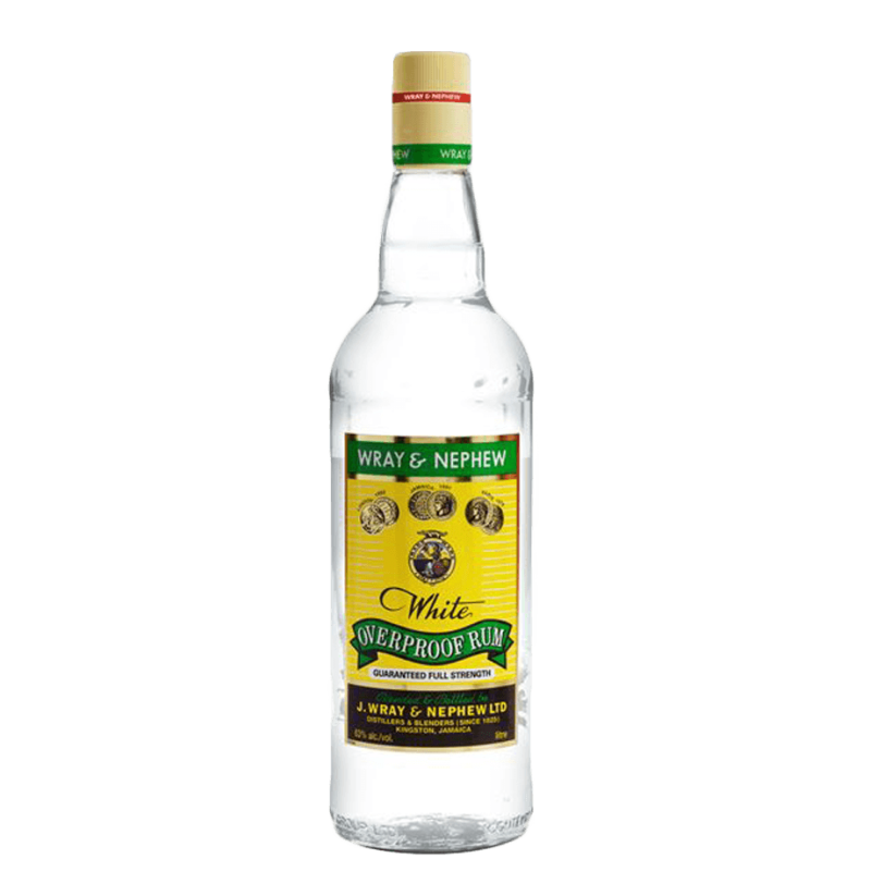 Wray & Nephew White Overproof Rum 63% vol 70cl