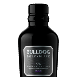 BullDog Bold Black Gin - 47% vol - 70cl