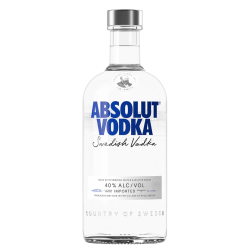Absolut vodka 40% vol 70cl