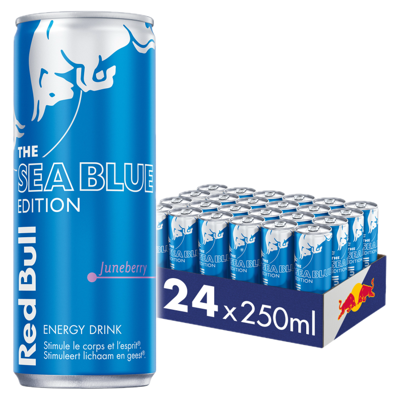 Red Bull Juneberry Sea Blue (24 x 25cl Canettes)
