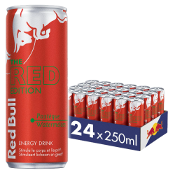 Red Bull Red Watermelon rouge (24 x 25cl Canettes)