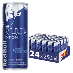 Red Bull Blue Edition (24 x 25cl Canettes)