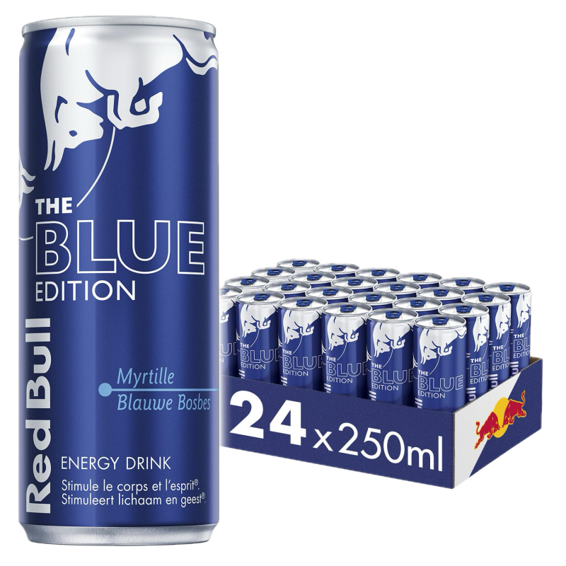 Red Bull Blue Edition (24 x 25cl Canettes)