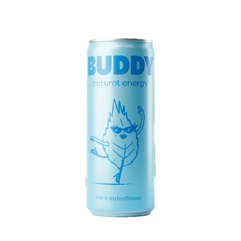 Buddy Menthe & Fleur de sureau (12 x 25cl canettes)