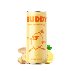 Buddy Ginger Lemon (12 x 25cl canettes)