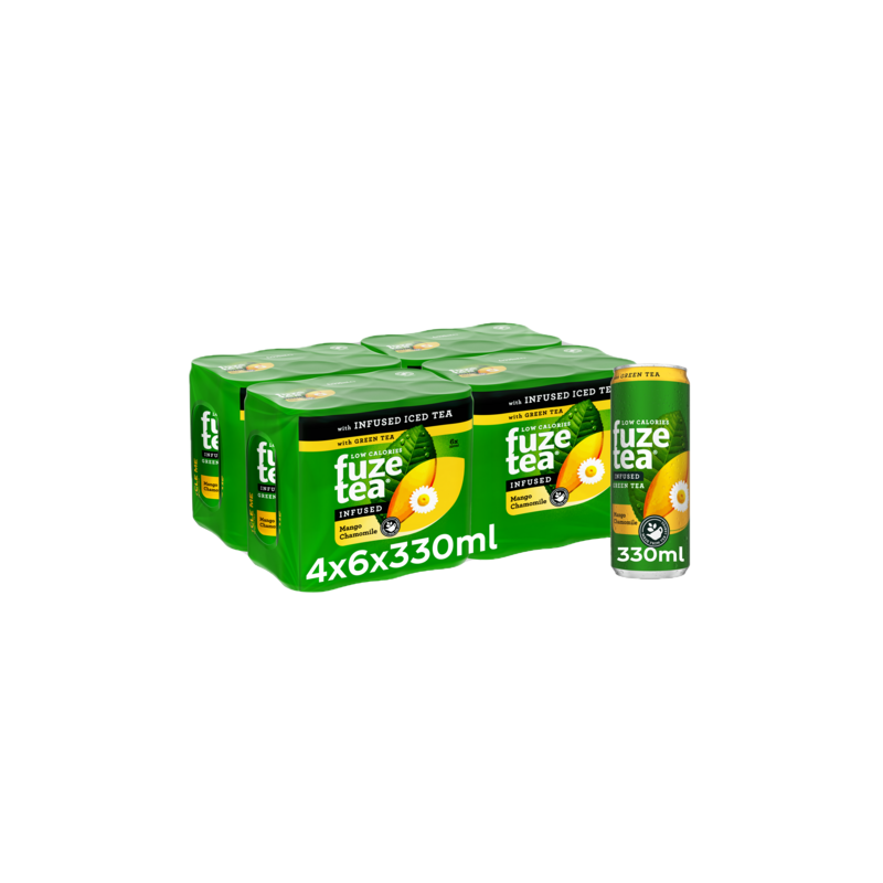 Fuze Tea Mango Chamomile (24 x 33cl blik)