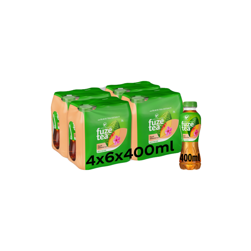 Fuze Tea Peach Hibiscus (24 x 40cl PET)