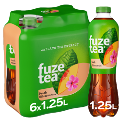 Fuze Tea Peach Hibiscus (6 x 1,25l PET)