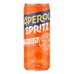 Apérol Spritz 5% vol RTD (24 x 25cl canettes)