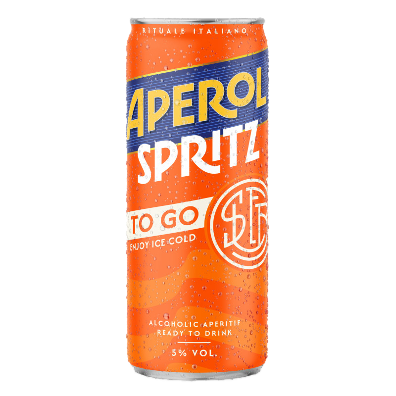Apérol Spritz 5% vol RTD (24 x 25cl canettes)