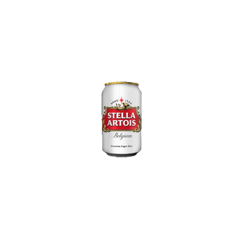 Stella Artois 5,2% (24 x 33cl Canettes )