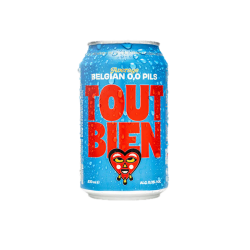 Tout Bien Pils 0.0% (18 x 33cl canettes)