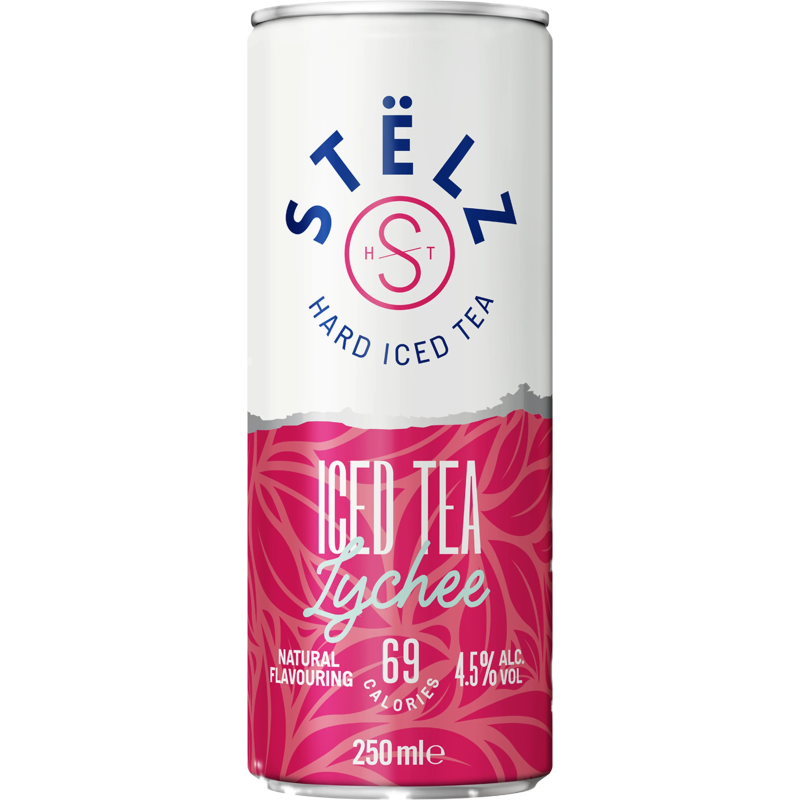 Stelz Lychee - 4,5% vol (12 x 25cl blik)