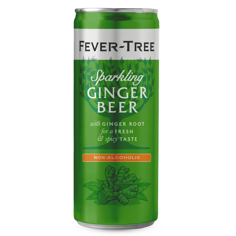 Fever-Tree Sparkling Ginger Beer (12 x 25cl Canettes)