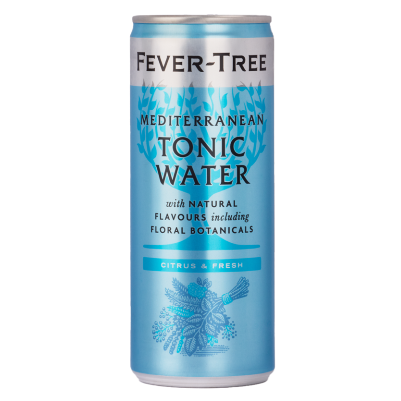 Fever-Tree Mediterranean Tonic Water (12 x 25cl blik)