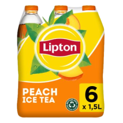 Lipton Ice Tea Still Pêche (6 x 1,5L PET)
