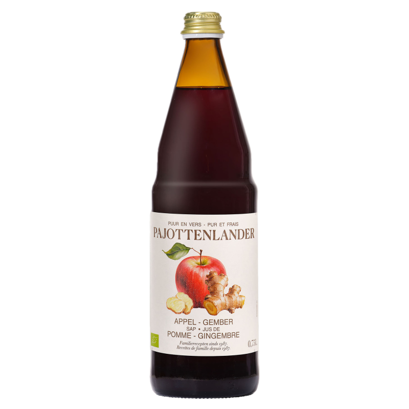 Pajottenlander Pomme-Gingembre Bio (Casier de 6 x 75cl)