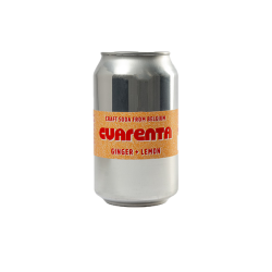 Cuarenta - Ginger x lemon (24 x 33cl canettes)